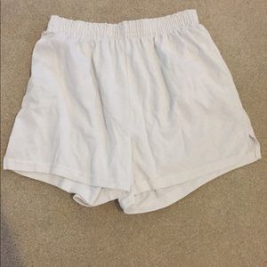 Soffe White Shorts